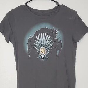 TeeTurtle Daenerys Targaryen Khaleesi T Shirt  - Sz Women Large